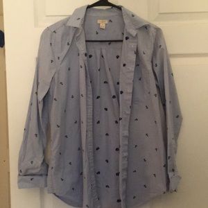 J crew button down, hardly worn size XS